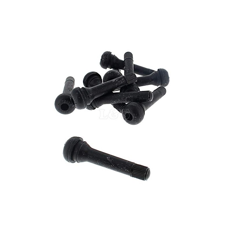 Long Reach Tyre Valves Size: 65mm - Pack of 10