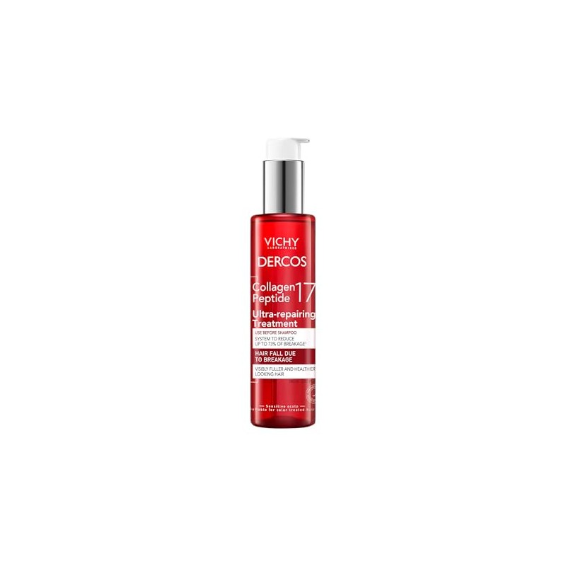 Vichy Dercos Collagen 17 Pre-Shampoo Dermatológico Reparador de Daño 150ml