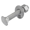 1/2" x 3" (25 Pack) Galvanized Carriage Bolt Kit, Hot