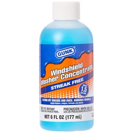 GUNK M506 Windshield Wash Streak Free Concentrate - 6 fl. oz., Blue