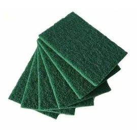 Shining 6 Pcs Per Pack Shining Non-Scratch Heavy Duty Scrub Sponges Scouring Pads Bundle - 1 Pack