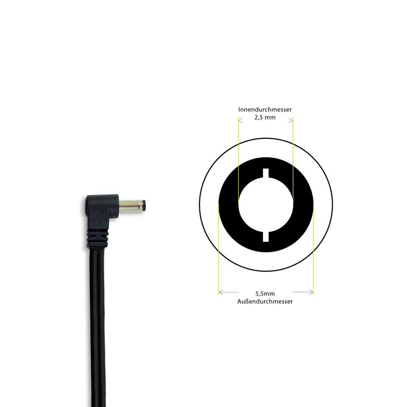 LEICKE Ull Universal Power Supply, 5.5 x 2.5 mm Plug