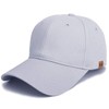BOER Women's Adult Unisex Grey Baseball Cap - Lightweight, Adjustable,
