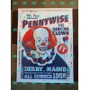 IT Pennywise Circus Poster 11" x 15" Collector's poster