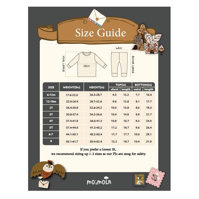 moimoln Flower Soft Cotton Modal Baby Toddler Girls Snug fit