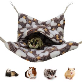 Momonga Ferret, Chinchilla, Hammock, Warm, Envelope-Style Plush, Pet Sleeping Bag, Chipmunk, Hammock, Breeding Cage, Playground, Hidden, Fluffy, For Autumn and Winter, Cold Protection, Sleeping