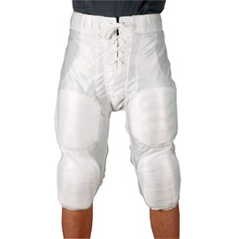 Markwort Youth Football Pants (White, Large)