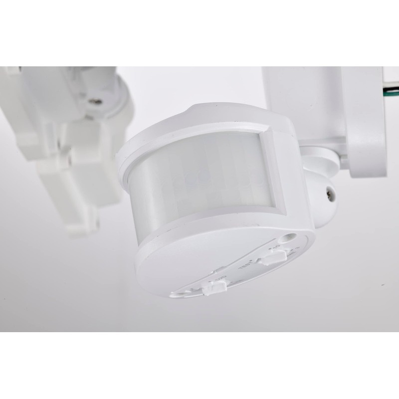 AWSENS Upgraded 3 Head LED Security Lights with Motion Sensor,