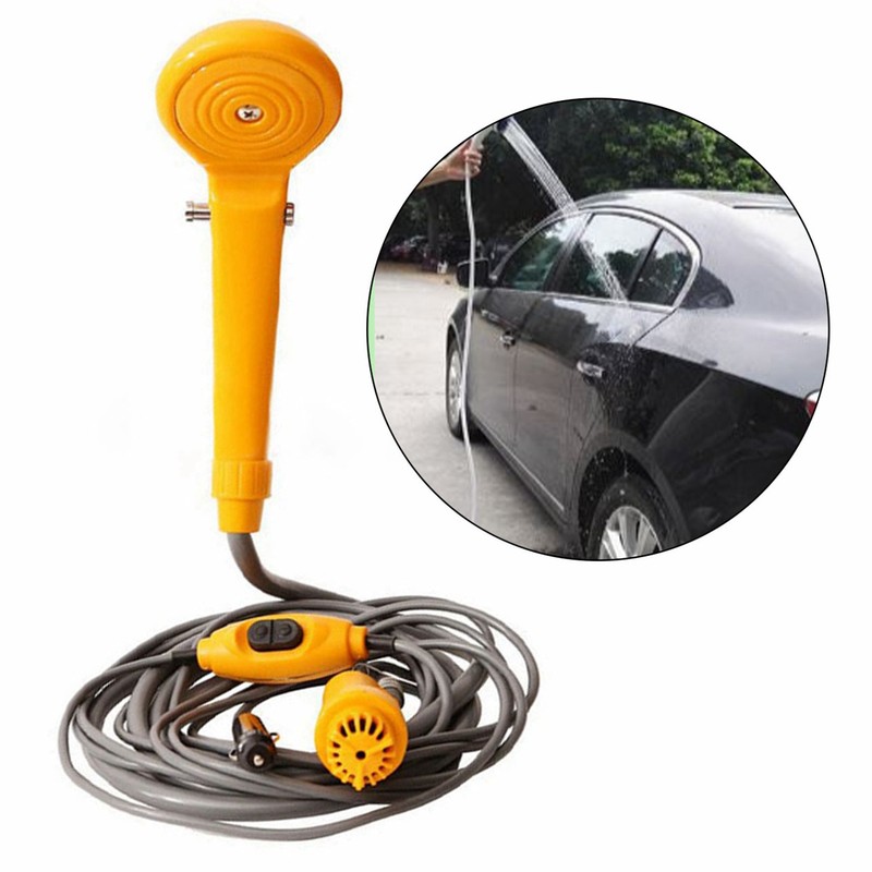 Car Shower Adjustable Water Volume Portable Outdoor Shower for Pet