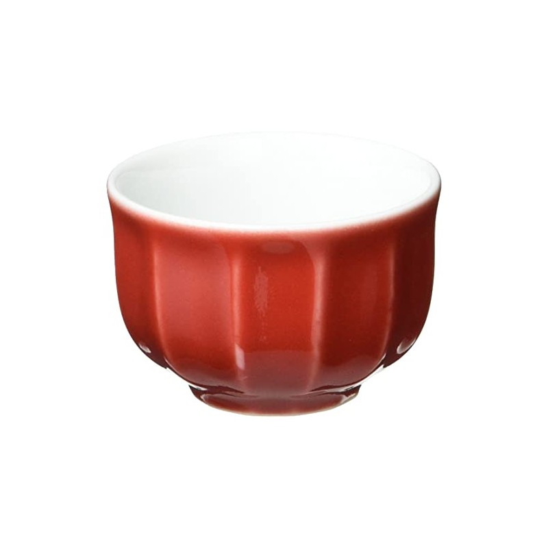 Hasami ware Red Glazed Raise 12987 Glass