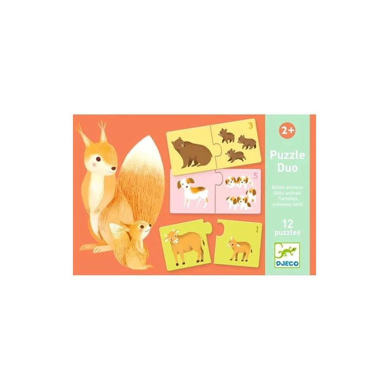 Djeco T&G 38197 Educational Games, Colourful