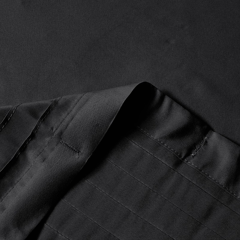 Comfort Spaces Windsor Bathroom Shower Pieced Ruffle Pattern Modern Elegant