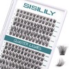 Eyelashes Individual SISILILY Cluster Lashes 144 Lash Clusters Indiviudual Lashes