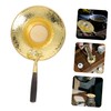 Ipetboom Copper Tea Strainer with Delicate Handle Creative Flower Shape