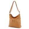 modamoda de T196 Women's Leather Shoulder Bag Handmade in Italy,