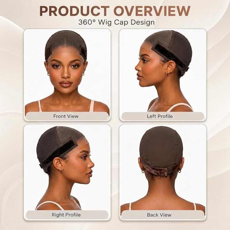 VITASHYNX 1 Pcs Wig Grip Cap for Glueless Wigs