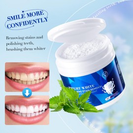 Teeth Whitening Powder, Teeth Whitener Powder Oral Care Sets, No Hurt on Enamel or Gum Natural Teeth Whitening, Teeth Polish & Teeth Stain Remover