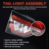 Lathsy Tail Light Compatible With 2013-2017 Chevy Traverse Rear Light
