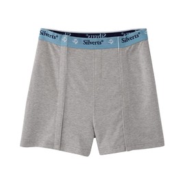 Men’s Open-Front Adaptive Underwear - 3 Pack - Heather Gray LGE