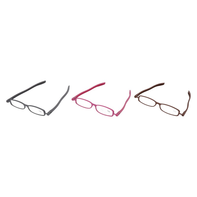 Reading Glasses 360 Degree Foldable Legs Lightweight Presbyopic Eyeglasses for