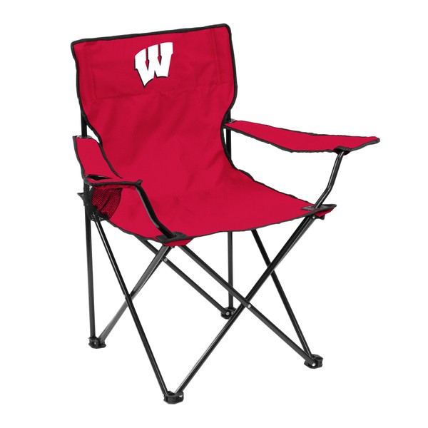 NCAA Wisconsin Badgers Quad Chair, Adult, Red