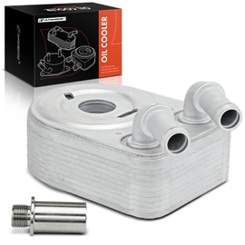 A-Premium Engine Oil Cooler Compatible with Dodge Grand Caravan 2008-2010 & Chrysler Town & Country 2008-2010, Pacifica 2007-2008, 4.0L