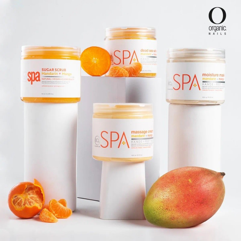 Mascarilla Natural 1.8k Organica Mandarina + Mango Bcl Spa