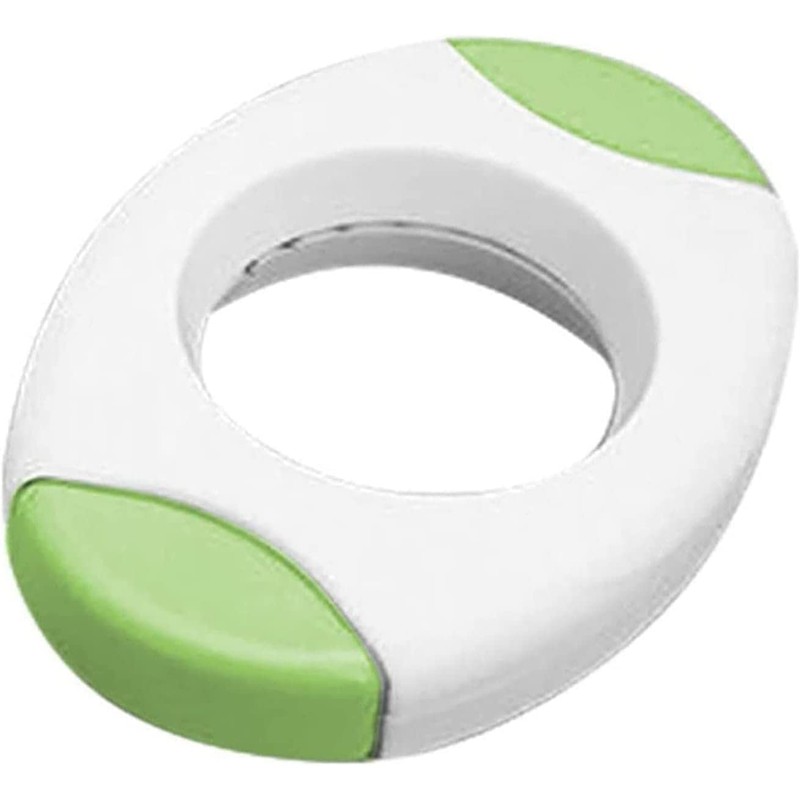 Green Egg Shell Opener, Egg Cracker Separator for Raw, Creative