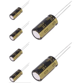 6pcs Panasonic FM Series Electrolytic Capacitors - 35V 33~1800uf Ultra Low ESR (1000uf)