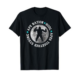 Ape Nation HODL Apes Together Strong Stocks Short Squeeze T-Shirt