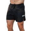Burlebo Men's Running Shorts with Built-in Liner Black