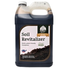 Farmer’s Secret Soil Revitalizer (128oz) - Organic (OMRI Listed) Beneficial Soil Booster - Activated Humic Acid - Liquid Compost Soil Amendment