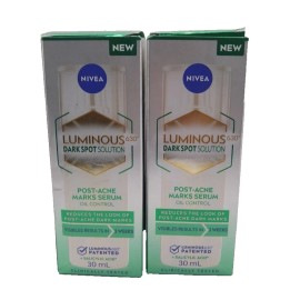 NIVEA 2X! NEW! Nivea Luminous  630’ Dark Spot Post Acne Marks Serum 30ml