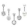 Incaton 14G Belly Button Piercing 6 mm 8 mm 10