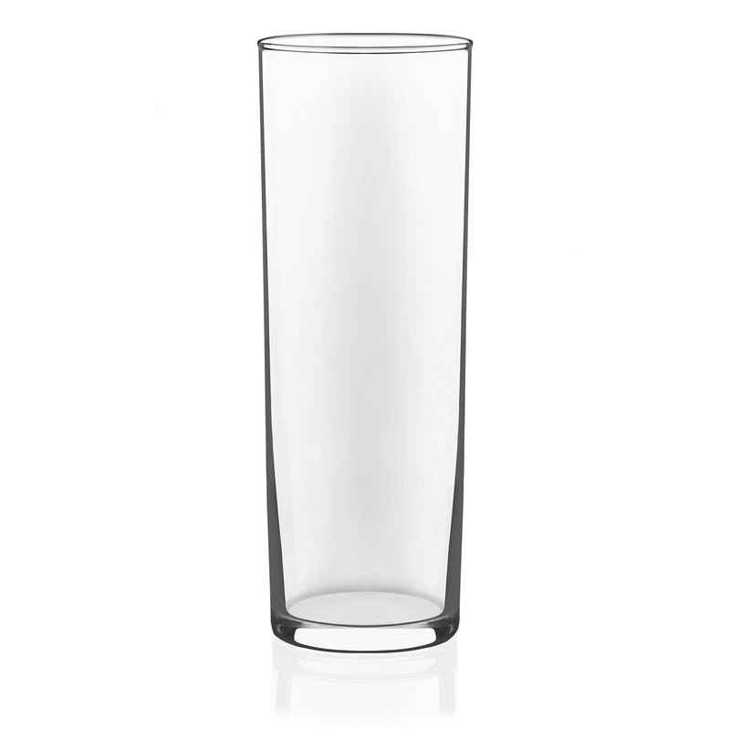 Libbey Modern Bar Highball Glasses Set of 6 and Pitcher,