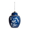Raz Imports Eric Cortina 2023 6.5" Ginger Jar Ornament - Blue/White