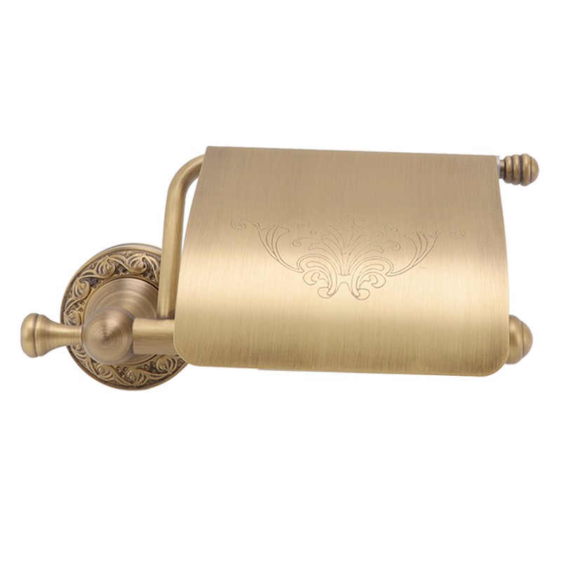 Paper Towel Holder Antique Wall Mounted Copper Stainless Steel Tissue