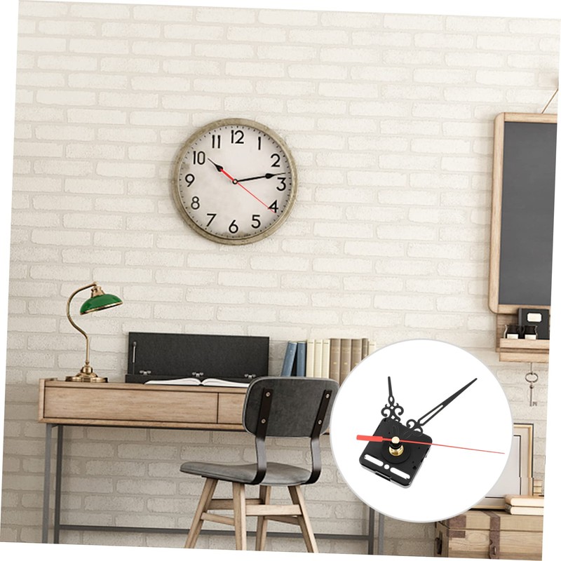 COHEALI 2 Sets DIY Clock Movement Replacement Mechanism Mute Movement