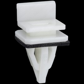 Rexka 30pcs Rocker Panel Moulding Clip for Honda Acura 91513-SM4-000 Accord, Civic, Civic Del Sol, Cr-v, Element, Odyssey, Pilot, Prelude, CL, Integra, Legend, MDX, RL, RSX, TL, TSX, Vigor