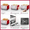 Geek Chef 4 Slice toaster, Best Rated Prime Retro Bagel