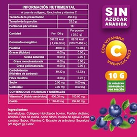 Colágeno Hidrolizado Sin Azúcar + Isomaltulosa + Vitamina C