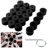 20Pcs Car Wheel Lug Nut Covers,17mm Tire Bolt Caps with