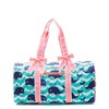Quilted Weekend Travel Overnight 20" Large Duffle Bag (Splash Whale