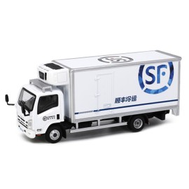 Tiny City 1/76 CN24 Isuzu N Series Freezer Truck S.F. Express Diecast Car
