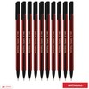 NATARAJ Classic Fine Point BLUE Ballpoint Pens (12 x 0.7mm