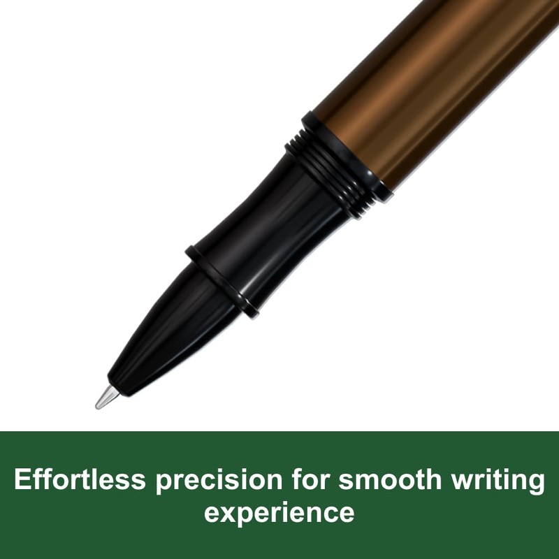 Monteverde USA Aldo Domani Rollerball Pen - Brown, Smooth Writing,