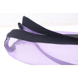 LEAFOREST Loose Fitting Horse Fly Boots Breathable Fine Mesh Horse Leggings Protection Horse Leg Wrap Cover for Reduce Stomping, Stress and Fatigue (Set of 4) (Violet)