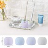 eZAKKA eZAKKA 4pcs Diatomite Tooth Brush Holder for Bathroom Toothpaste