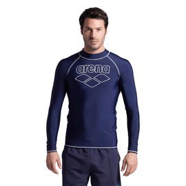 ARENA Men's Rash Vest L/S Graphic Shirt (Pack of 1)