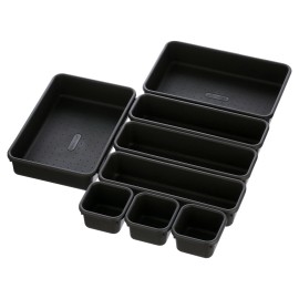 Madesmart 8 Piece Desk Drawer Organizer Bin Pack